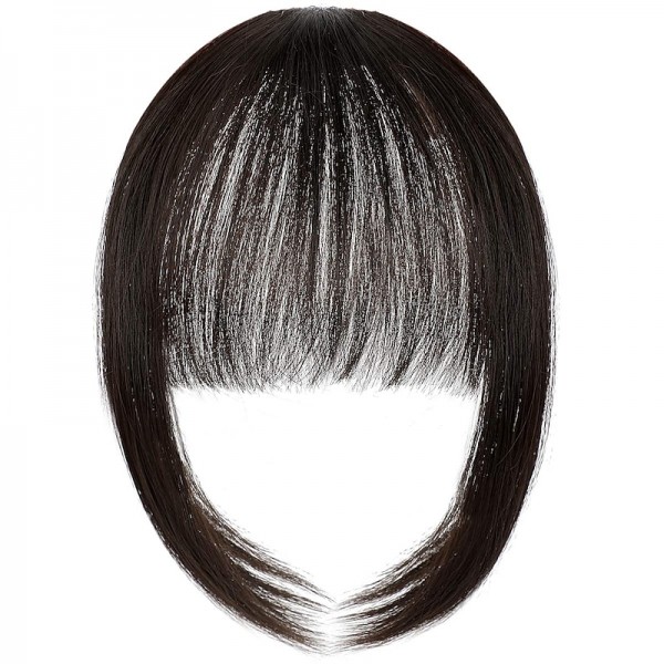 Bangs Hair Clip in Extensions Natural Fringe Bangs Clip-on Front Neat Flat Bang One Piece Long Straight Hairpiece for Women Bangs Hair Clip in Extensions Natural Fringe Bangs Clip-on Front Neat Flat Bang One Piece Long Straight Hairpiece for Women