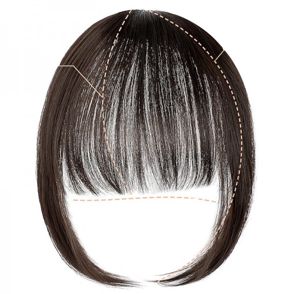 Bangs Hair Clip in Extensions Natural Fringe Bangs Clip-on Front Neat Flat Bang One Piece Long Straight Hairpiece for Women Bangs Hair Clip in Extensions Natural Fringe Bangs Clip-on Front Neat Flat Bang One Piece Long Straight Hairpiece for Women