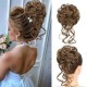 Messy Bun Hair Piece Scrunchie Tousled Updo Hair Extensions Hair Bun Curly Wavy Ponytail Synthetic Chignon for Women Girls Messy Bun Hair Piece Scrunchie Tousled Updo Hair Extensions Hair Bun Curly Wavy Ponytail Synthetic Chignon for Women Girls