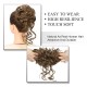 Messy Bun Hair Piece Scrunchie Tousled Updo Hair Extensions Hair Bun Curly Wavy Ponytail Synthetic Chignon for Women Girls Messy Bun Hair Piece Scrunchie Tousled Updo Hair Extensions Hair Bun Curly Wavy Ponytail Synthetic Chignon for Women Girls