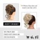 Messy Bun Hair Piece Scrunchie Tousled Updo Hair Extensions Hair Bun Curly Wavy Ponytail Synthetic Chignon for Women Girls Messy Bun Hair Piece Scrunchie Tousled Updo Hair Extensions Hair Bun Curly Wavy Ponytail Synthetic Chignon for Women Girls