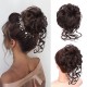 Messy Bun Hair Piece Scrunchie Tousled Updo Hair Extensions Hair Bun Curly Wavy Ponytail Synthetic Chignon for Women Girls Messy Bun Hair Piece Scrunchie Tousled Updo Hair Extensions Hair Bun Curly Wavy Ponytail Synthetic Chignon for Women Girls