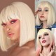 Blonde Bangs Clip in Bangs Blonde Clip in Thick Natural Full Front Neat Bangs Straight Fringe Bang with Temples One Piece Hairpiece Blonde Bangs Clip in Bangs Blonde Clip in Thick Natural Full Front Neat Bangs Straight Fringe Bang with Temples One Piece Hairpiece