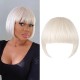 Blonde Bangs Clip in Bangs Blonde Clip in Thick Natural Full Front Neat Bangs Straight Fringe Bang with Temples One Piece Hairpiece Blonde Bangs Clip in Bangs Blonde Clip in Thick Natural Full Front Neat Bangs Straight Fringe Bang with Temples One Piece Hairpiece