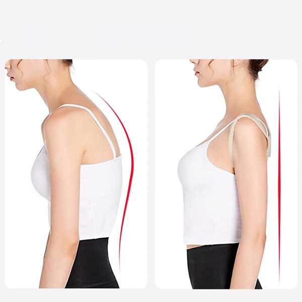 1PC Posture Corrector for Women and Men Adjustable Upper Back Brace for Posture Hunchback Support and Providing Pain Relief from Neck Shoulder and Upper Back 1PC Posture Corrector for Women and Men Adjustable Upper Back Brace for Posture Hunchback Support and Providing Pain Relief from Neck Shoulder and Upper Back
