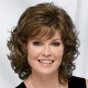Middle Soft Wispy Layers with Sides Brushed Forward Or Back Wig For A Natural Look / Multi-tonal Shades of Blonde and Brown for White Women Fluffy Synthetic Hair Middle Soft Wispy Layers with Sides Brushed Forward Or Back Wig For A Natural Look / Multi-tonal Shades of Blonde and Brown for White Women Fluffy Synthetic Hair