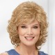 Middle Soft Wispy Layers with Sides Brushed Forward Or Back Wig For A Natural Look / Multi-tonal Shades of Blonde and Brown for White Women Fluffy Synthetic Hair Middle Soft Wispy Layers with Sides Brushed Forward Or Back Wig For A Natural Look / Multi-tonal Shades of Blonde and Brown for White Women Fluffy Synthetic Hair