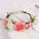 Flower Headband Rose Floral Boho Wreath Garland Hair Hoop Bohemian Headdress Headwear Headpiece Women Girls Crown Leaf Hair Bands Party Decoration Cosplay Costume Handmade Hair Accessories Champagne Flower Headband Rose Floral Boho Wreath Garland Hair Hoop Bohemian Headdress Headwear Headpiece Women Girls Crown Leaf Hair Bands Party Decoration Cosplay Costume Handmade Hair Accessories Champagne