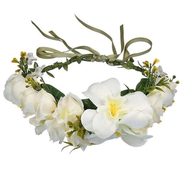 Flower Headband Rose Floral Boho Wreath Garland Hair Hoop Bohemian Headdress Headwear Headpiece Women Girls Crown Leaf Hair Bands Party Decoration Cosplay Costume Handmade Hair Accessories Champagne Flower Headband Rose Floral Boho Wreath Garland Hair Hoop Bohemian Headdress Headwear Headpiece Women Girls Crown Leaf Hair Bands Party Decoration Cosplay Costume Handmade Hair Accessories Champagne