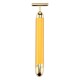 Beauty Bar 24k Golden Pulse Facial Massager T-Shape Electric Sign Face Massage Tools for Sensitive Skin Face Pull Tight Firming Lift
