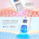 2023 Newest 540pins EMS Derma Roller Micro Current Microneedling Roller with Red Blue Light Therapy and Vibration Bio Roller G5