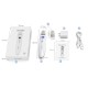 2023 Newest 540pins EMS Derma Roller Micro Current Microneedling Roller with Red Blue Light Therapy and Vibration Bio Roller G5