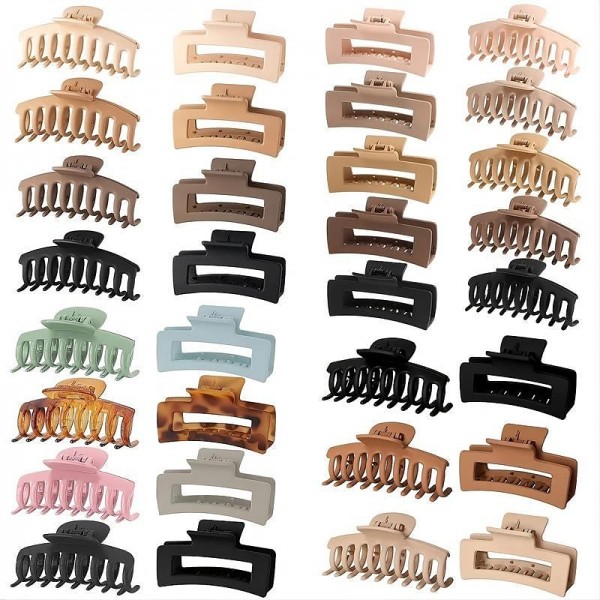 8/10 Clips For Women Thick Hair & Thin Hair, 90's Vintage Jaw Clips 8/10 Clips For Women Thick Hair & Thin Hair, 90's Vintage Jaw Clips