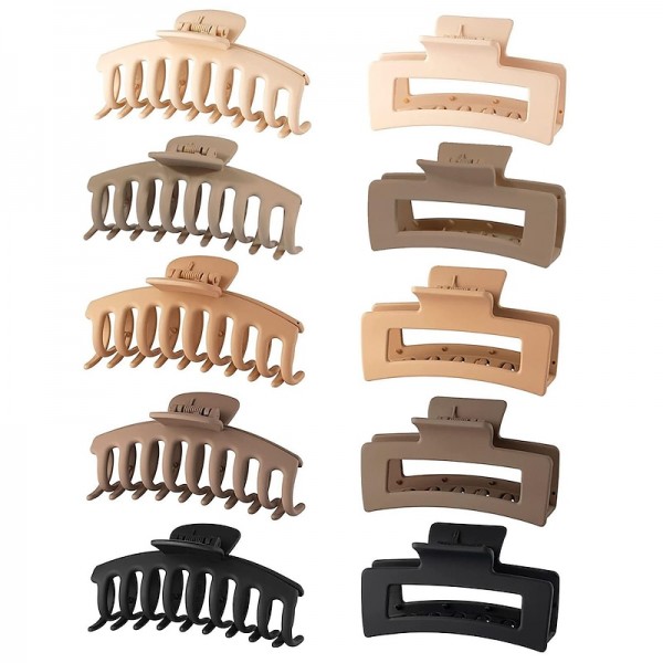 8/10 Clips For Women Thick Hair & Thin Hair, 90's Vintage Jaw Clips 8/10 Clips For Women Thick Hair & Thin Hair, 90's Vintage Jaw Clips