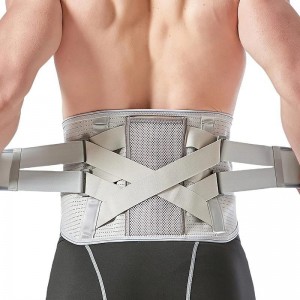Back Brace For Men &amp; Women Lower Back Pain Relief, Breathable Back Support Belt For Heavy Lifting Work Anti-Skid Lumbar Support Belt For Herniated Disc, Sciatica, Scoliosis