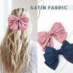 Big Satin Layered Hair Bows for Women Girls 7 Inch Pink Blue Barrette Hair Clip Large Ribbon Bows Style Hair Accessories Big Satin Layered Hair Bows for Women Girls 7 Inch Pink Blue Barrette Hair Clip Large Ribbon Bows Style Hair Accessories