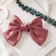 Big Satin Layered Hair Bows for Women Girls 7 Inch Pink Blue Barrette Hair Clip Large Ribbon Bows Style Hair Accessories Big Satin Layered Hair Bows for Women Girls 7 Inch Pink Blue Barrette Hair Clip Large Ribbon Bows Style Hair Accessories