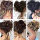 Claw Clip Messy Bun Hair Pieces for Women Tousled Updo Ponytail Synthetic Curly Wavy Bun Hair Extension With Hair Clips Claw Clip Messy Bun Hair Pieces for Women Tousled Updo Ponytail Synthetic Curly Wavy Bun Hair Extension With Hair Clips