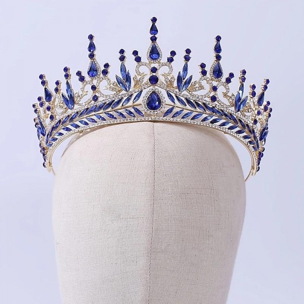Luxury Baroque Crystal Bridal Tiaras Rhinestone Crown Bridal Diadem Wedding Hair Accessories For Women's Fashion Jewelry Luxury Baroque Crystal Bridal Tiaras Rhinestone Crown Bridal Diadem Wedding Hair Accessories For Women's Fashion Jewelry