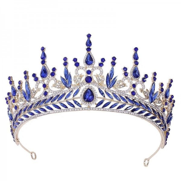 Luxury Baroque Crystal Bridal Tiaras Rhinestone Crown Bridal Diadem Wedding Hair Accessories For Women's Fashion Jewelry Luxury Baroque Crystal Bridal Tiaras Rhinestone Crown Bridal Diadem Wedding Hair Accessories For Women's Fashion Jewelry