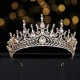 Luxury Baroque Crystal Bridal Tiaras Rhinestone Crown Bridal Diadem Wedding Hair Accessories For Women's Fashion Jewelry Luxury Baroque Crystal Bridal Tiaras Rhinestone Crown Bridal Diadem Wedding Hair Accessories For Women's Fashion Jewelry
