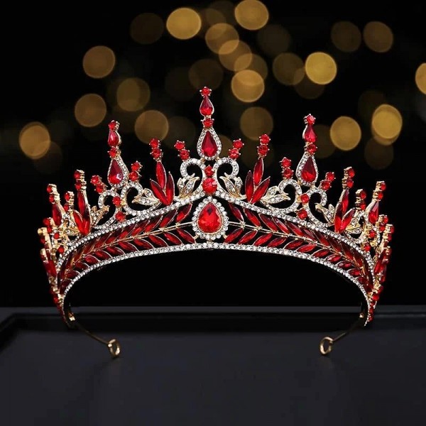 Luxury Baroque Crystal Bridal Tiaras Rhinestone Crown Bridal Diadem Wedding Hair Accessories For Women's Fashion Jewelry Luxury Baroque Crystal Bridal Tiaras Rhinestone Crown Bridal Diadem Wedding Hair Accessories For Women's Fashion Jewelry