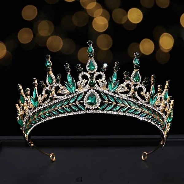 Luxury Baroque Crystal Bridal Tiaras Rhinestone Crown Bridal Diadem Wedding Hair Accessories For Women's Fashion Jewelry Luxury Baroque Crystal Bridal Tiaras Rhinestone Crown Bridal Diadem Wedding Hair Accessories For Women's Fashion Jewelry