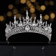 Luxury Baroque Crystal Bridal Tiaras Rhinestone Crown Bridal Diadem Wedding Hair Accessories For Women's Fashion Jewelry Luxury Baroque Crystal Bridal Tiaras Rhinestone Crown Bridal Diadem Wedding Hair Accessories For Women's Fashion Jewelry