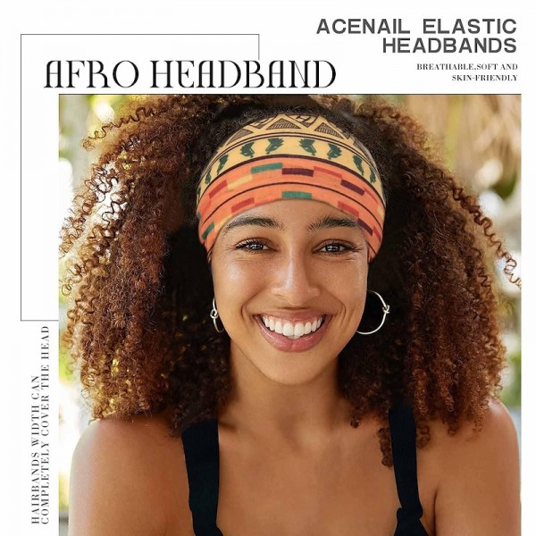 1PC African Headbands for Women Wide Knotted Headband Turban Elastic Hairbands Non Slip Hairband Floral Boho Head Bands Workout Head Wraps Running Yoga Cotton Head Scarfs Bohemian Hair Accessories for Women and Girls 1PC African Headbands for Women Wide Knotted Headband Turban Elastic Hairbands Non Slip Hairband Floral Boho Head Bands Workout Head Wraps Running Yoga Cotton Head Scarfs Bohemian Hair Accessories for Women and Girls