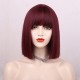 Black Bob Wig with Bangs Short Black Wig for Women Straight Bob Wigs Heat Resistant Synthetic wig Mia Wallace Cleopatra Cospaly Daily Party Use 12 Black Bob Wig with Bangs Short Black Wig for Women Straight Bob Wigs Heat Resistant Synthetic wig Mia Wallace Cleopatra Cospaly Daily Party Use 12