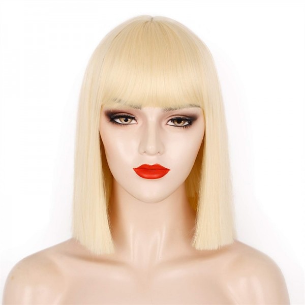 Black Bob Wig with Bangs Short Black Wig for Women Straight Bob Wigs Heat Resistant Synthetic wig Mia Wallace Cleopatra Cospaly Daily Party Use 12 Black Bob Wig with Bangs Short Black Wig for Women Straight Bob Wigs Heat Resistant Synthetic wig Mia Wallace Cleopatra Cospaly Daily Party Use 12