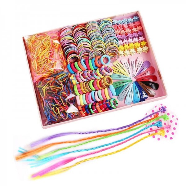 Children's Jewelry Hair Clip Hair Card Princess Hair Rope Baby Hair Ring Gift Box Girl Side Clip Korean Hair Accessories Combination Set Children's Jewelry Hair Clip Hair Card Princess Hair Rope Baby Hair Ring Gift Box Girl Side Clip Korean Hair Accessories Combination Set
