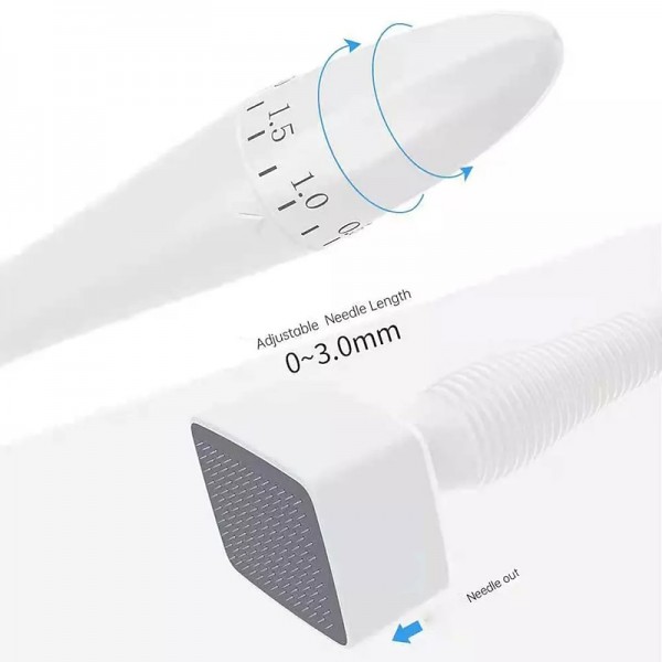 Authentic 140Pins DRS Derma Stamp Adjustable Depth Microneedle Roller Skincare Authentic 140Pins DRS Derma Stamp Adjustable Depth Microneedle Roller Skincare