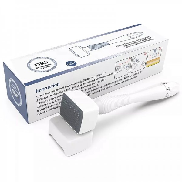 Authentic 140Pins DRS Derma Stamp Adjustable Depth Microneedle Roller Skincare Authentic 140Pins DRS Derma Stamp Adjustable Depth Microneedle Roller Skincare