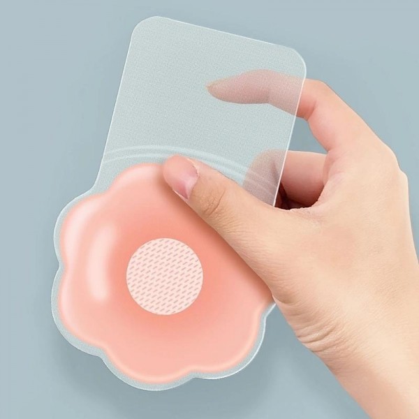A Pair Nude Sticky Breast Lift Pasties - Adhesive Breast Tape for Women - Increase Breast Size and Shape - Comfortable and Discreet A Pair Nude Sticky Breast Lift Pasties - Adhesive Breast Tape for Women - Increase Breast Size and Shape - Comfortable and Discreet