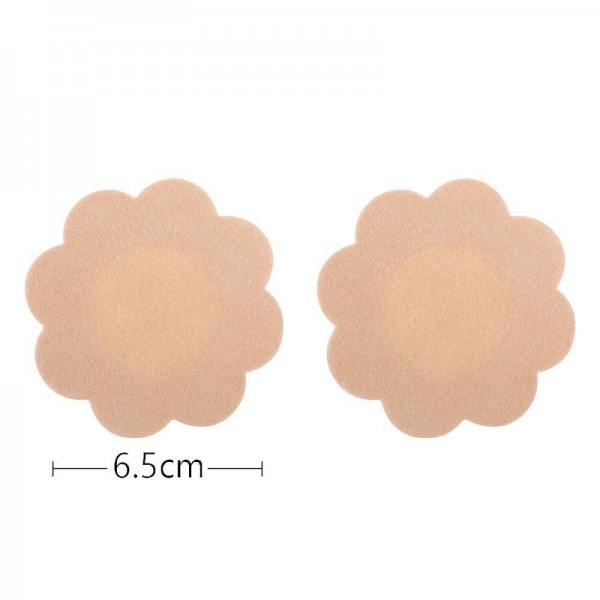 A Pair Invisible Silicone Flower Nipple Covers for a Braless Look - Perfect for Strapless Dresses and Women's Lingerie and Underwear Accessorie A Pair Invisible Silicone Flower Nipple Covers for a Braless Look - Perfect for Strapless Dresses and Women's Lingerie and Underwear Accessorie