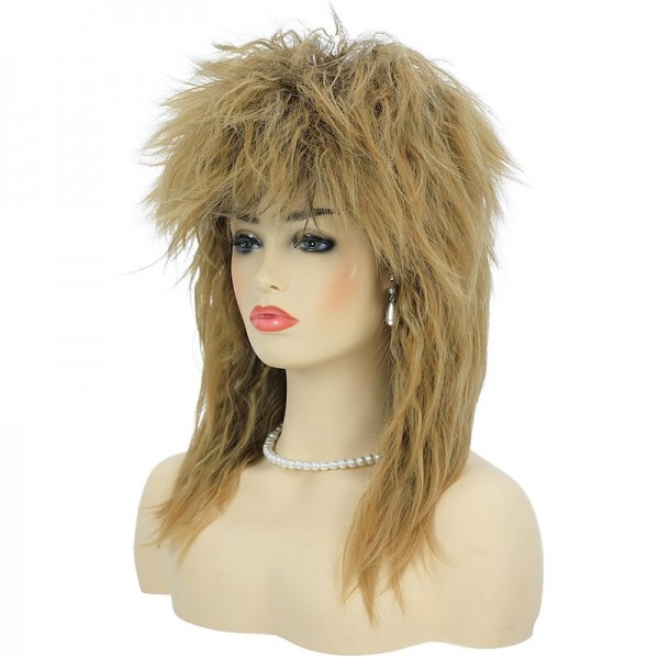 80s Tina Rock Diva Costume Wig for Women Big Hair Blonde 70s 80s Rocker Mullet Wigs Glam Punk Rock Rockstar Cosplay Wig for Halloween Party 80s Tina Rock Diva Costume Wig for Women Big Hair Blonde 70s 80s Rocker Mullet Wigs Glam Punk Rock Rockstar Cosplay Wig for Halloween Party
