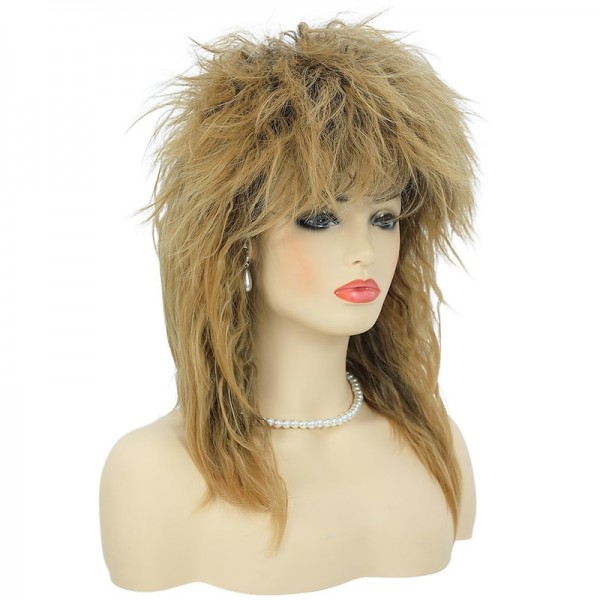 80s Tina Rock Diva Costume Wig for Women Big Hair Blonde 70s 80s Rocker Mullet Wigs Glam Punk Rock Rockstar Cosplay Wig for Halloween Party 80s Tina Rock Diva Costume Wig for Women Big Hair Blonde 70s 80s Rocker Mullet Wigs Glam Punk Rock Rockstar Cosplay Wig for Halloween Party