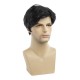 Mens Wigs Short Light Brown Wig Synthetic Heat Resistant Natural Halloween Cosplay Hair Wig for Male Mens Wigs Short Light Brown Wig Synthetic Heat Resistant Natural Halloween Cosplay Hair Wig for Male