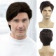 Mens Wigs Short Light Brown Wig Synthetic Heat Resistant Natural Halloween Cosplay Hair Wig for Male Mens Wigs Short Light Brown Wig Synthetic Heat Resistant Natural Halloween Cosplay Hair Wig for Male