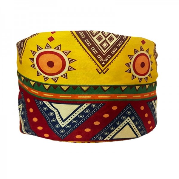 Bohemian Printed Headband Elastic Sweat-absorbent Headband Non Slip Wide Knotted Headband Turban Head Scarfs Bohemian Hair Accessories Bohemian Printed Headband Elastic Sweat-absorbent Headband Non Slip Wide Knotted Headband Turban Head Scarfs Bohemian Hair Accessories