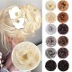 Messy Hair Bun Hair Wavy Curly Scrunchies Ponytail Extension Synthetic Extension Chignon for Women Updo Daily 1PCS Messy Hair Bun Hair Wavy Curly Scrunchies Ponytail Extension Synthetic Extension Chignon for Women Updo Daily 1PCS