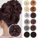 Messy Hair Bun Hair Wavy Curly Scrunchies Ponytail Extension Synthetic Extension Chignon for Women Updo Daily 1PCS Messy Hair Bun Hair Wavy Curly Scrunchies Ponytail Extension Synthetic Extension Chignon for Women Updo Daily 1PCS