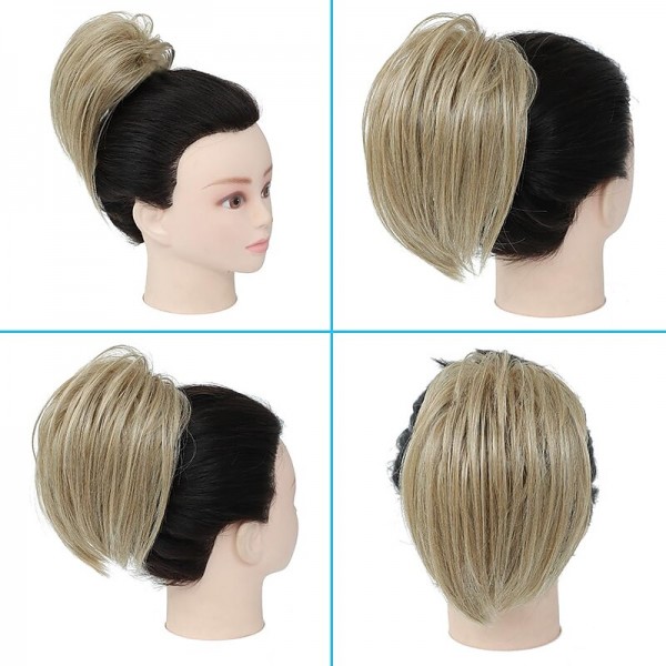 Messy Bun Hair Piece Claw Clip in Hair Buns Hair Piece for Women Straight Short High Ponytail Extension Tousled Updo Faux Hair Bun Scrunchies for Girls Messy Bun Hair Piece Claw Clip in Hair Buns Hair Piece for Women Straight Short High Ponytail Extension Tousled Updo Faux Hair Bun Scrunchies for Girls