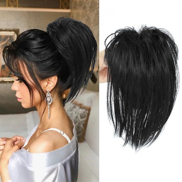 Messy Bun Hair Piece Claw Clip in Hair Buns Hair Piece for Women Straight Short High Ponytail Extension Tousled Updo Faux Hair Bun Scrunchies for Girls Messy Bun Hair Piece Claw Clip in Hair Buns Hair Piece for Women Straight Short High Ponytail Extension Tousled Updo Faux Hair Bun Scrunchies for Girls