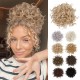 Gray Messy Bun Hair piece for Women Elastic Drawstring Loose Wave Large Curly Bun Messy Bun Scrunchie Synthetic Hair Bun Hair Extensions curly Hair Pieces for Women Daily Use Gray Messy Bun Hair piece for Women Elastic Drawstring Loose Wave Large Curly Bun Messy Bun Scrunchie Synthetic Hair Bun Hair Extensions curly Hair Pieces for Women Daily Use