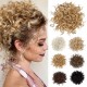 Gray Messy Bun Hair piece for Women Elastic Drawstring Loose Wave Large Curly Bun Messy Bun Scrunchie Synthetic Hair Bun Hair Extensions curly Hair Pieces for Women Daily Use Gray Messy Bun Hair piece for Women Elastic Drawstring Loose Wave Large Curly Bun Messy Bun Scrunchie Synthetic Hair Bun Hair Extensions curly Hair Pieces for Women Daily Use