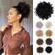 Gray Messy Bun Hair piece for Women Elastic Drawstring Loose Wave Large Curly Bun Messy Bun Scrunchie Synthetic Hair Bun Hair Extensions curly Hair Pieces for Women Daily Use Gray Messy Bun Hair piece for Women Elastic Drawstring Loose Wave Large Curly Bun Messy Bun Scrunchie Synthetic Hair Bun Hair Extensions curly Hair Pieces for Women Daily Use