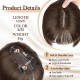 Hair Toppers for Women Adding Hair Volume Topper with Bangs 12 Inch Synthetic Invisible Clips in Hair Pieces with Thinning Hair Natural Looking Topper Hair Extension for Daily Use Hair Toppers for Women Adding Hair Volume Topper with Bangs 12 Inch Synthetic Invisible Clips in Hair Pieces with Thinning Hair Natural Looking Topper Hair Extension for Daily Use