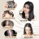 Hair Toppers for Women Adding Hair Volume Topper with Bangs 12 Inch Synthetic Invisible Clips in Hair Pieces with Thinning Hair Natural Looking Topper Hair Extension for Daily Use Hair Toppers for Women Adding Hair Volume Topper with Bangs 12 Inch Synthetic Invisible Clips in Hair Pieces with Thinning Hair Natural Looking Topper Hair Extension for Daily Use